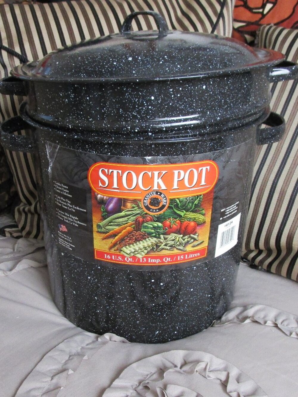 NWT Granite Ware 16 qt. stock pot